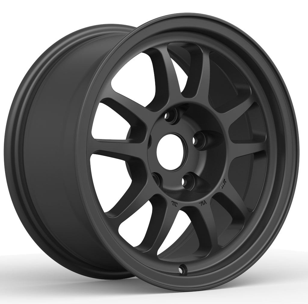 G23 [G15-05MB] 15inch7.0J inset+35 5-100 ﾏｯﾄﾌﾞﾗｯｸ