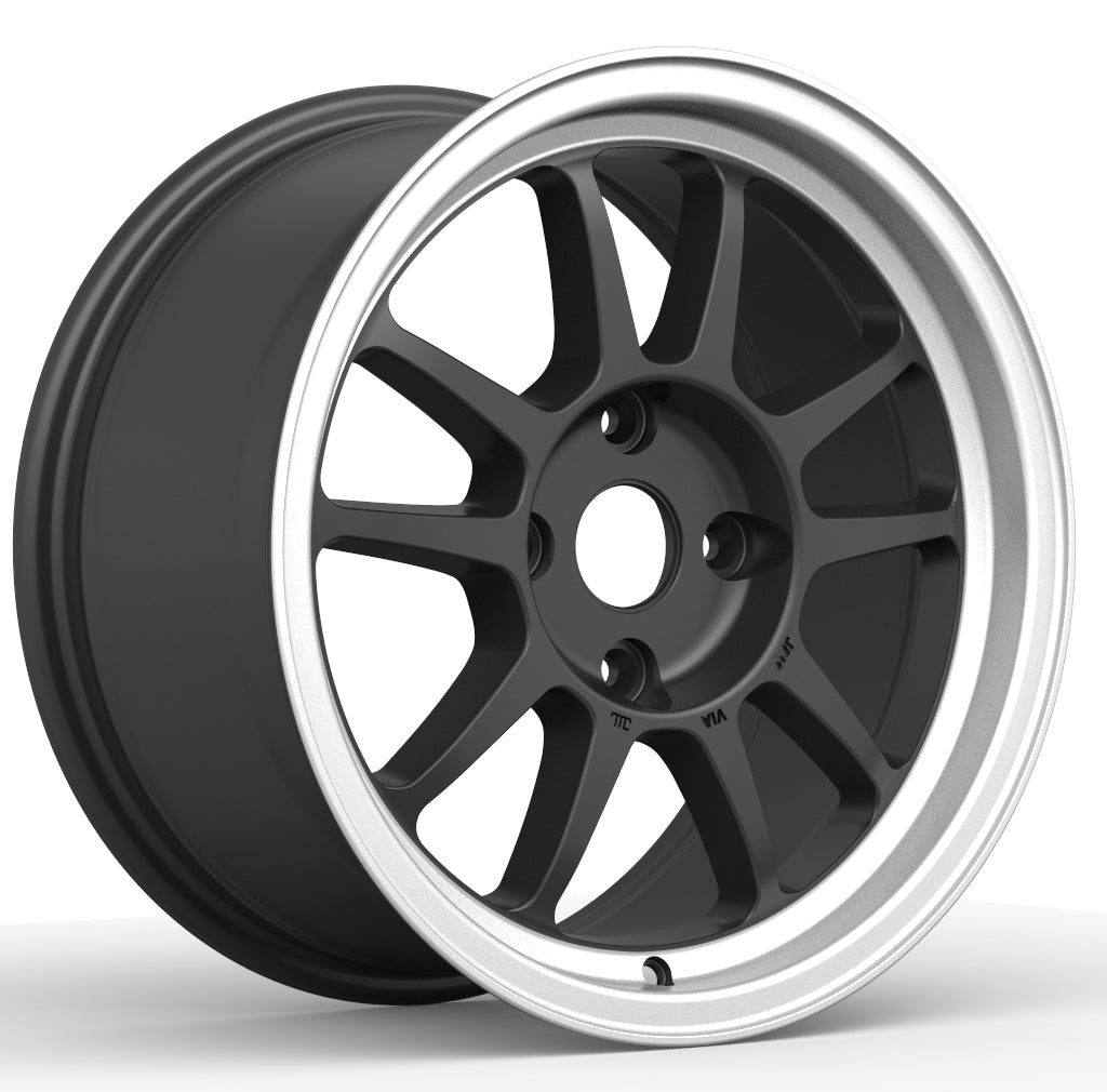 G23 [G16-24MBP] 16inch8.0J inset+30 5-114.3 ﾏｯﾄﾌﾞﾗｯｸRP