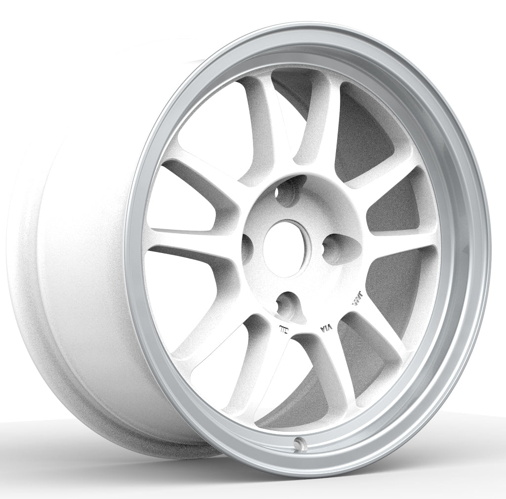 G23 [G16-23RWP] 16inch8.0J inset+30 4-100 ﾚｰｼﾝｸﾞﾎﾜｲﾄRP