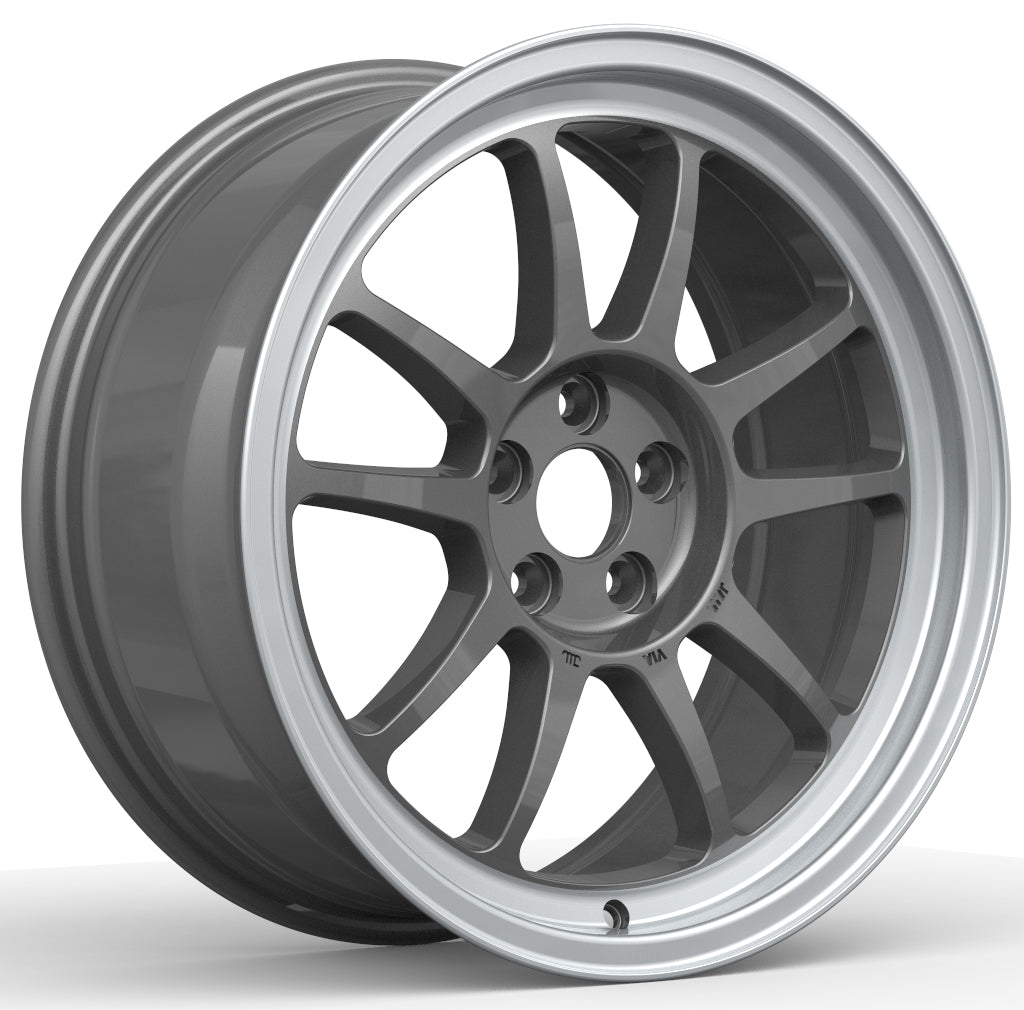 G23 [G17-01RSP] 17inch7.5J inset+25 5-100 ﾚｰｼﾝｸﾞｼﾙﾊﾞｰRP