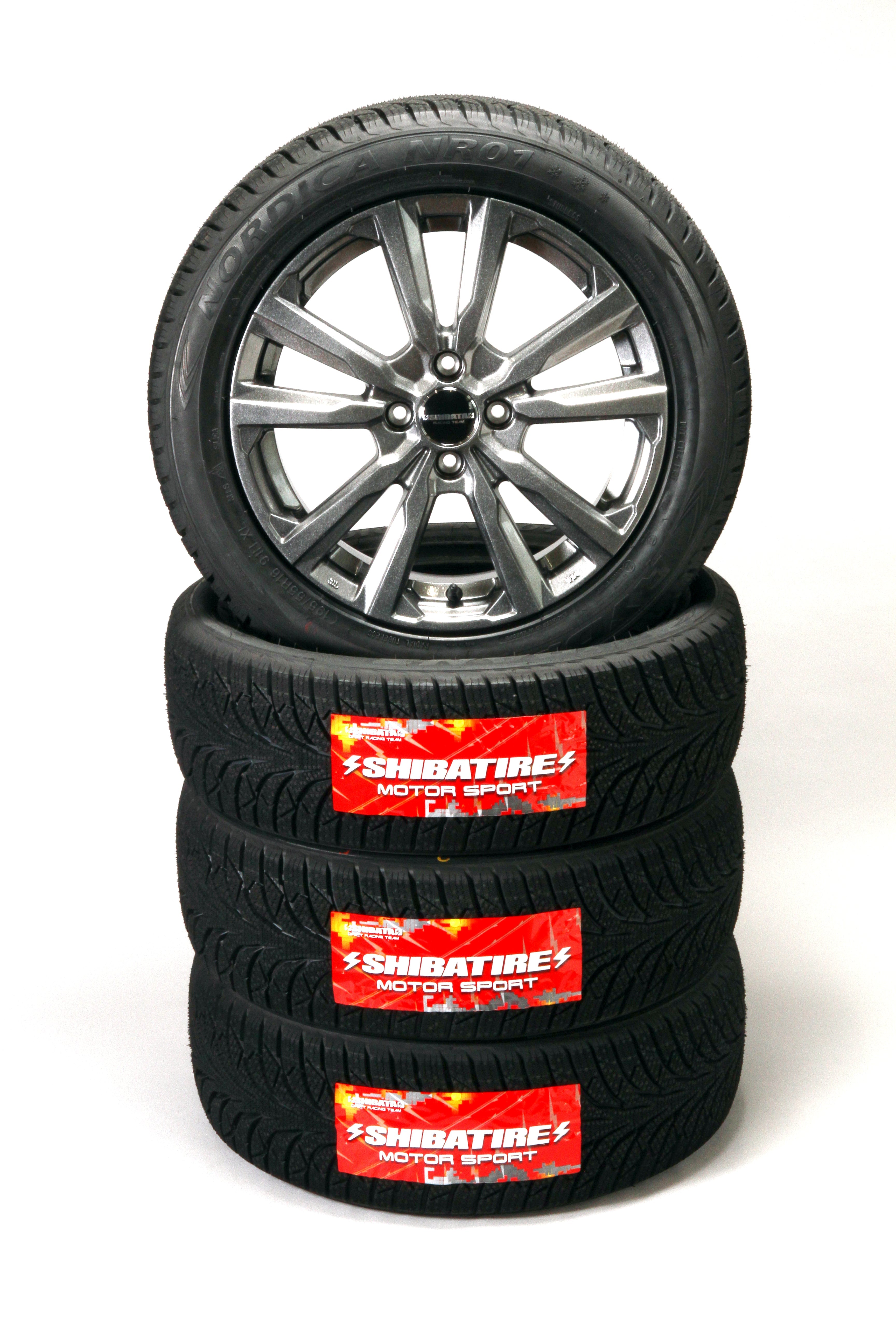 S23ｽﾀｯﾄﾞﾚｽ [SS003-X4] 185/60R15 5.5J+40 5H-100 ｼｴﾝﾀ – SHIBATIRE